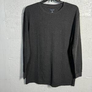 Blue Ice Men's Thermal Crew Neck Shirt dark Gray XL